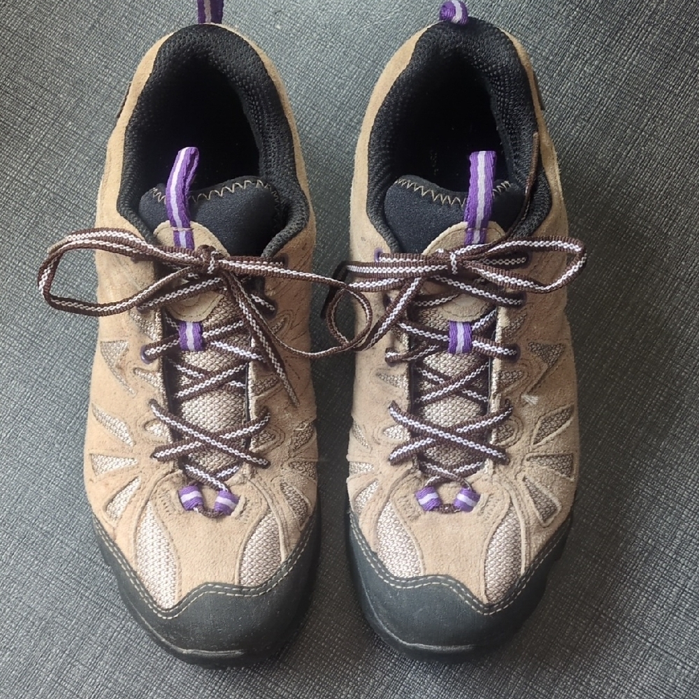 Vibram Brown and Purple Athletic Shoes